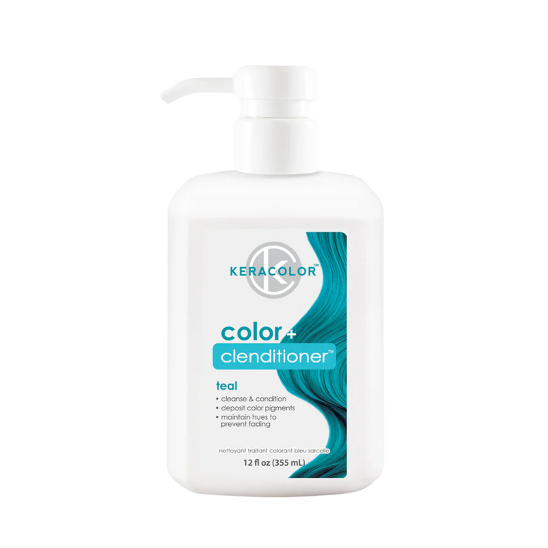 Keracolor Color Clenditioner Colour Teal 355ml