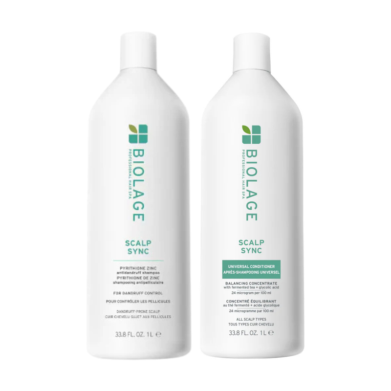 Matrix Biolage Scalp Sync Anti Dandruff Shampoo & Universal Conditioner 1 Litre Duo