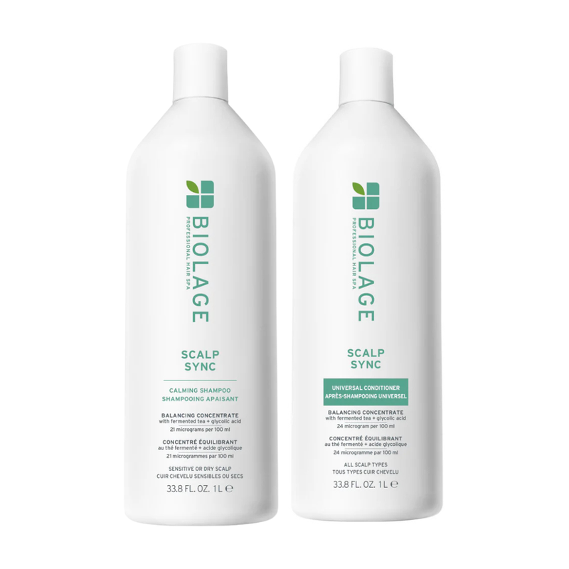 Matrix Biolage Scalp Sync Calming Shampoo & Universal Conditioner 1 Litre Duo
