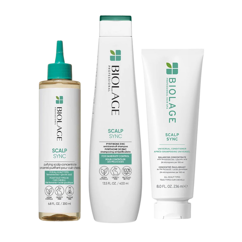 Matrix Biolage Scalp Sync Dandruff Prone Scalp Care Trio