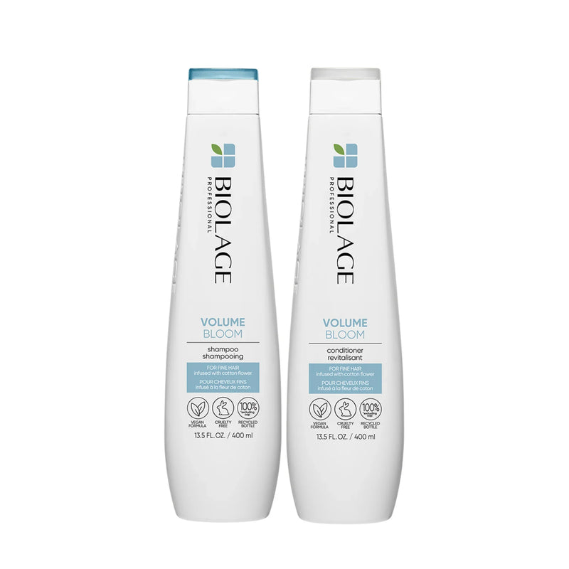 Matrix Biolage Volume Bloom For Fine Hair Shampoo & Conditioner 400ml Gift Pack