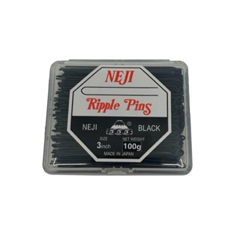 555 Neji Ripple Pins 3" Black 100gr 72mm