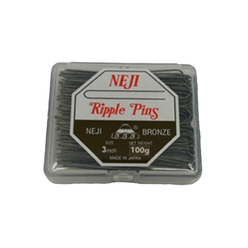 555 Neji Ripple Pins 3" (72mm) 100gms Bronze