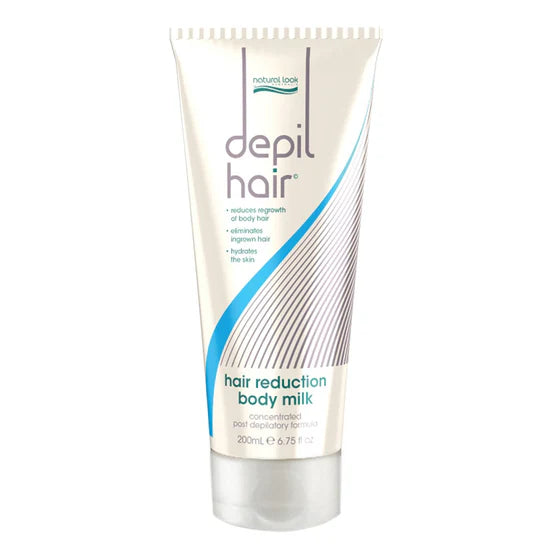 Natural Look Depil Hair Reduction Intensive Body Milk 200ml