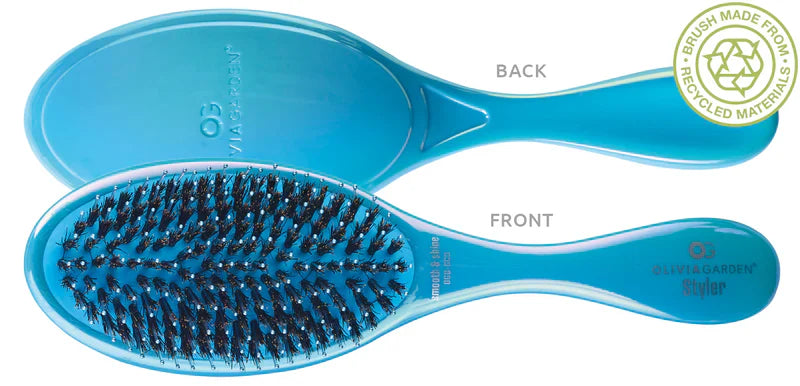 Olivia Garden Opal Smooth & Shine Styler Blue