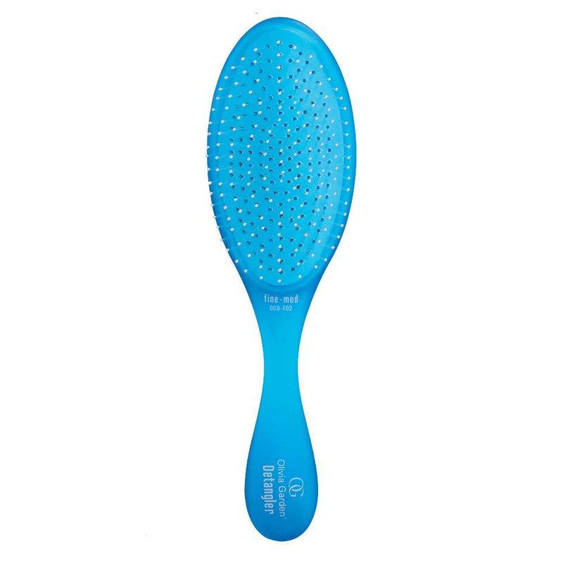 Olivia Garden Detangler Fine-Medium Hair Blue