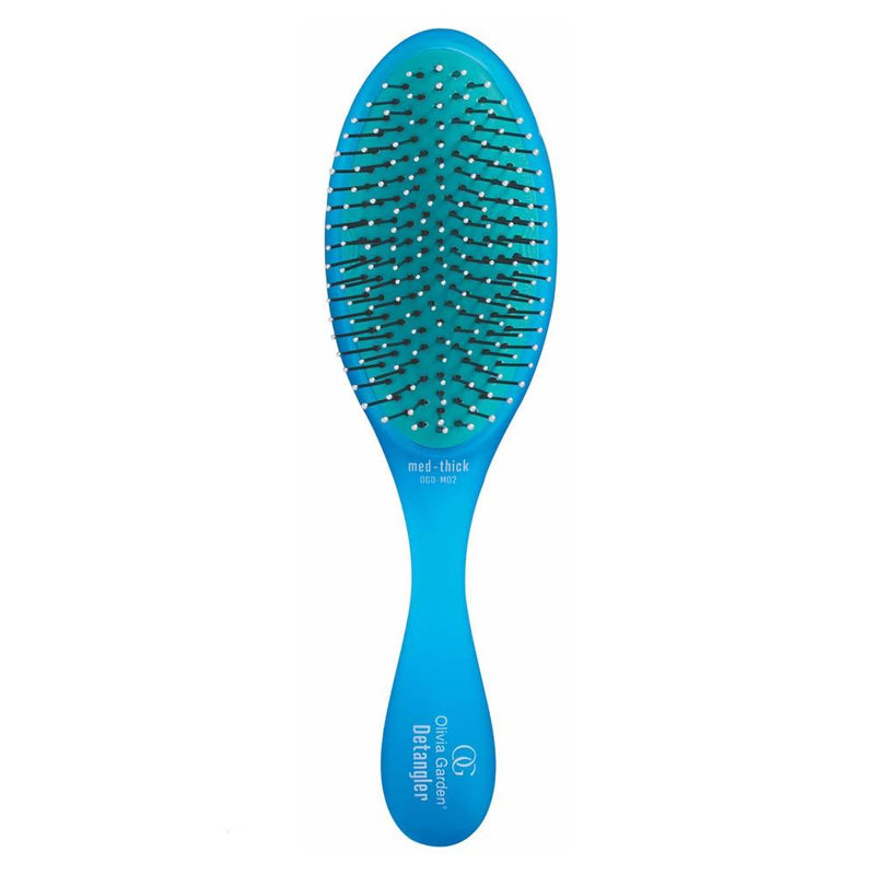 Olivia Garden Detangler Medium-Thick Hair Blue