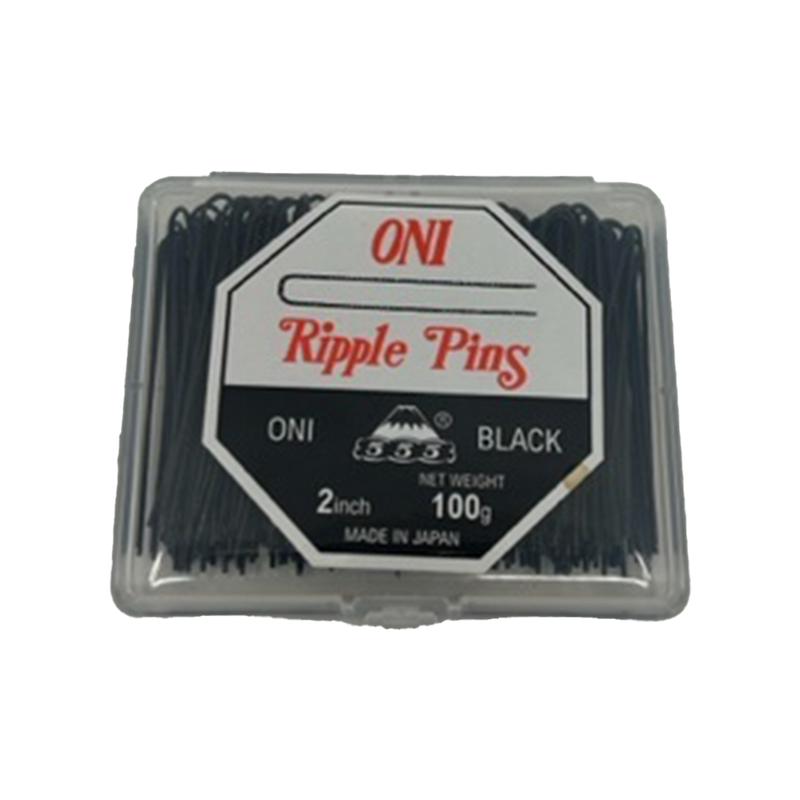 555 Oni Ripple Pins 2" Black 100gms -51mm