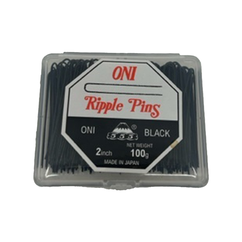 555 Oni Ripple Pins 2" (51mm) 100gms Black