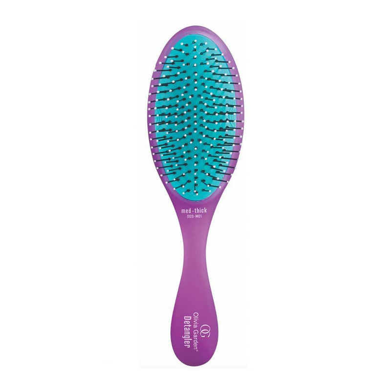 Olivia Garden Detangler Medium-Thick Hair Purple