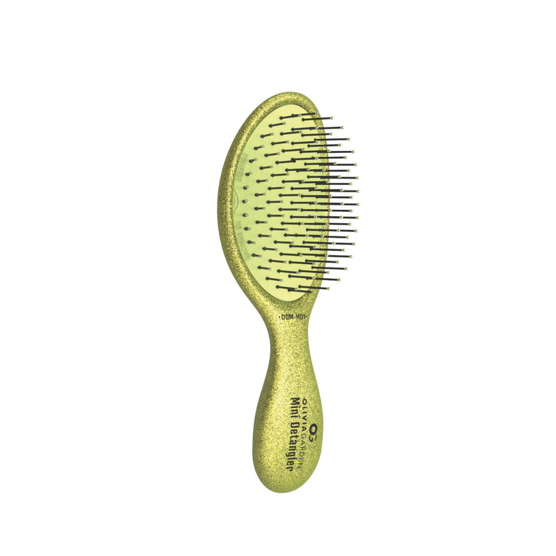 Olivia Garden Glitter Detangler Mini Yellow