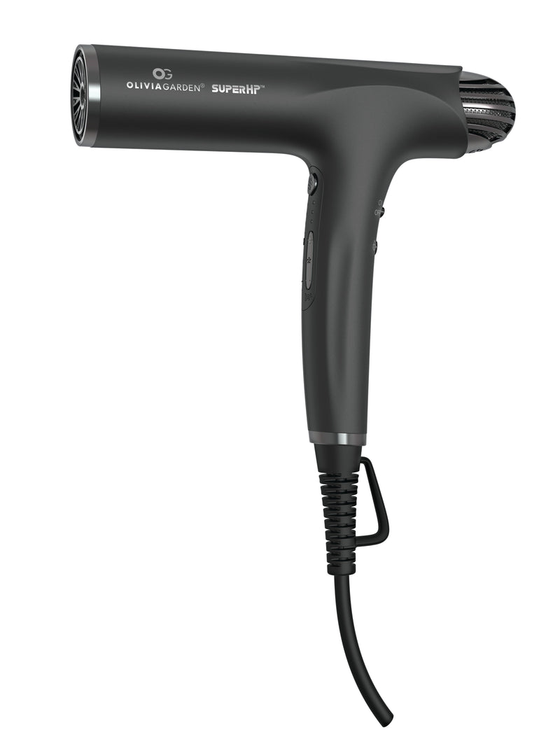 Olivia Garden SuperHP Hair Dryer and CI Speed XL 45mm Pack