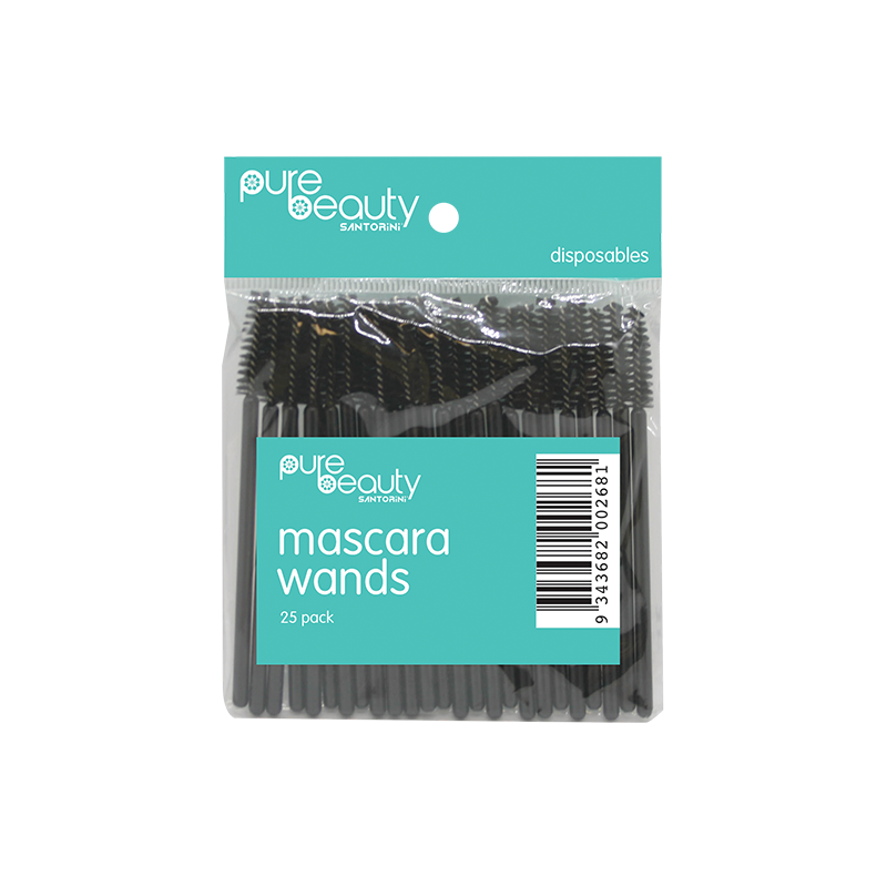 Santorini Pure Beauty Mascara Wands 25 pack