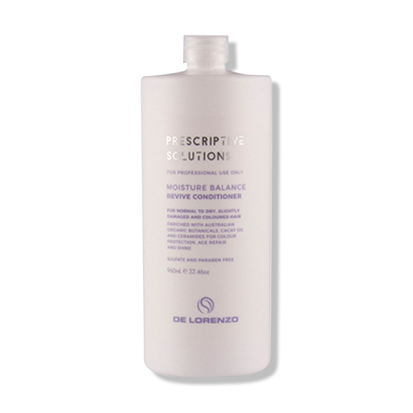 De Lorenzo Prescriptive Moisture Balance Revive Conditioner 960ml - Beautopia Hair & Beauty