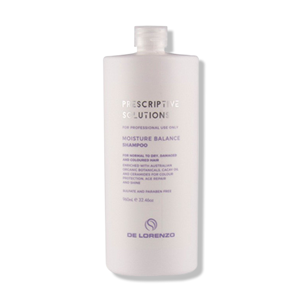De Lorenzo Prescriptive Solutions Moisture Balance Shampoo 960ml (Trade Only)