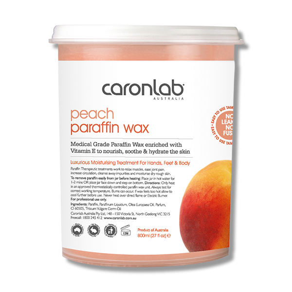 Caronlab Parrafin Wax Peach 800ml
