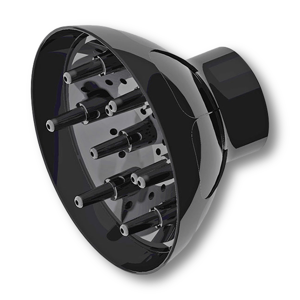 Parlux 385 Power Light Hair Dryer Diffuser Black