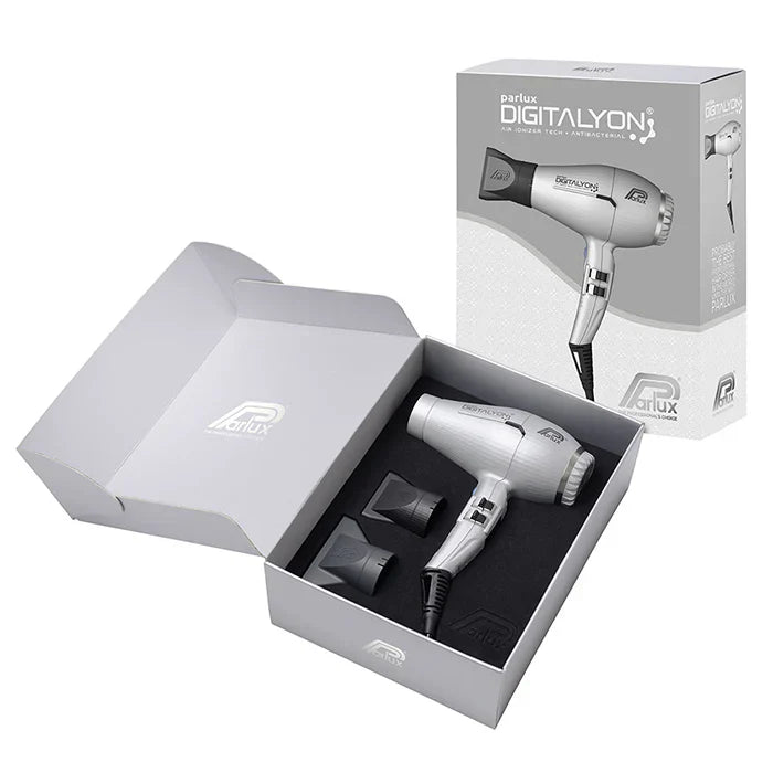 Parlux DigitAlyon Hair Dryer Silver