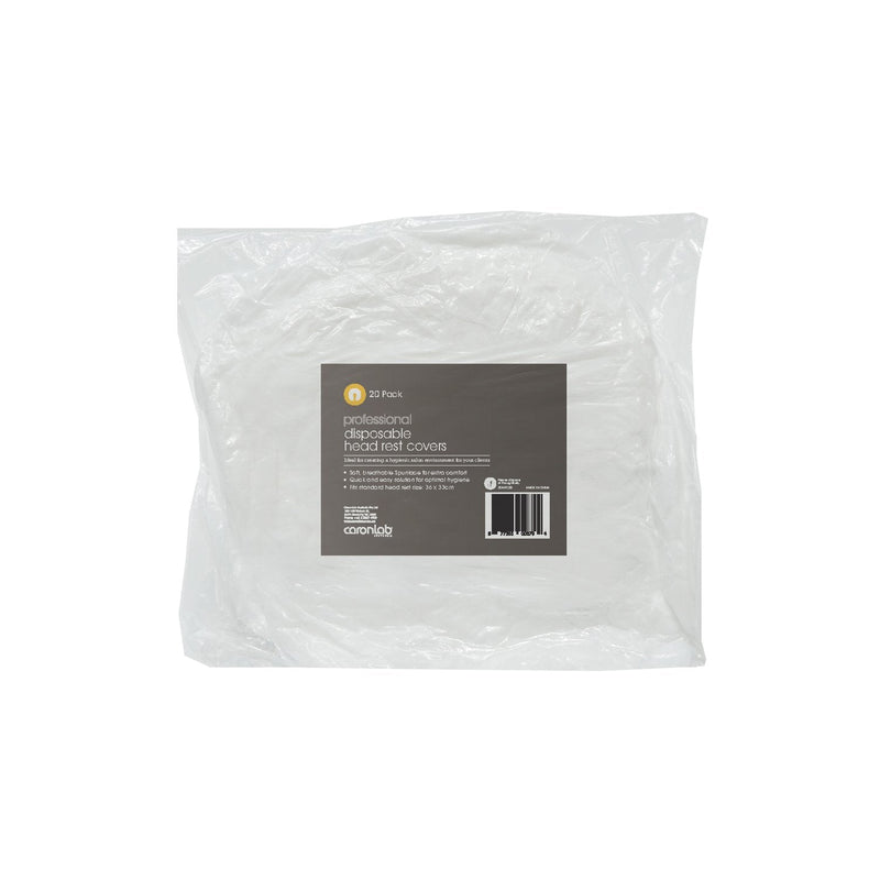 Caronlab Disposable Head Rest Cover 20 Pack