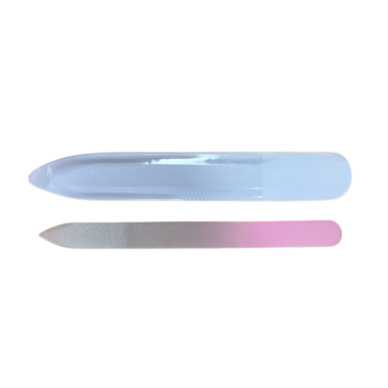 Profile Tempered Glass Nail File Pink