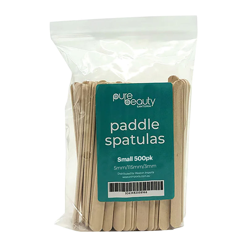 Pure Beauty Paddle Spatulas Small 500 Pack