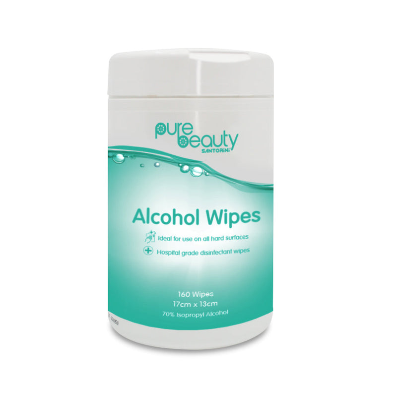 Santorini Pure Beauty Disinfectant Wipes 160 pack