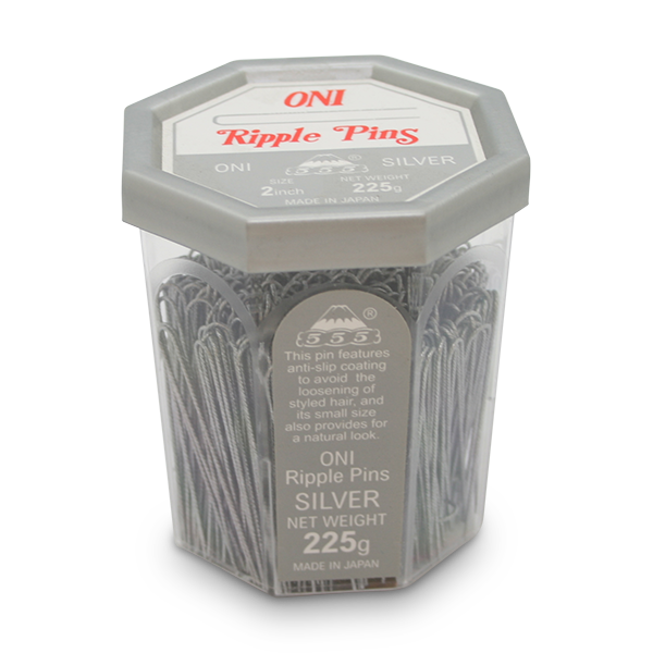 555 Oni Ripple Pins 2" (51mm) 100gms Silver