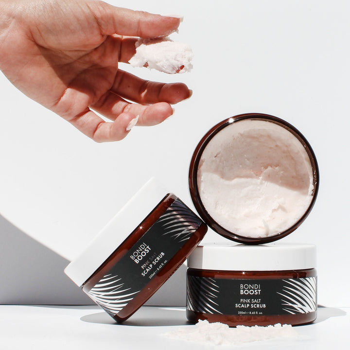 BondiBoost Pink Salt Scalp Scrub 250ml