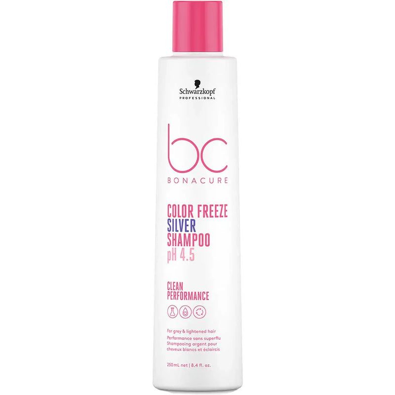 Schwarzkopf BC Clean Performance PH 4.5 Color Freeze Silver Shampoo 250ml
