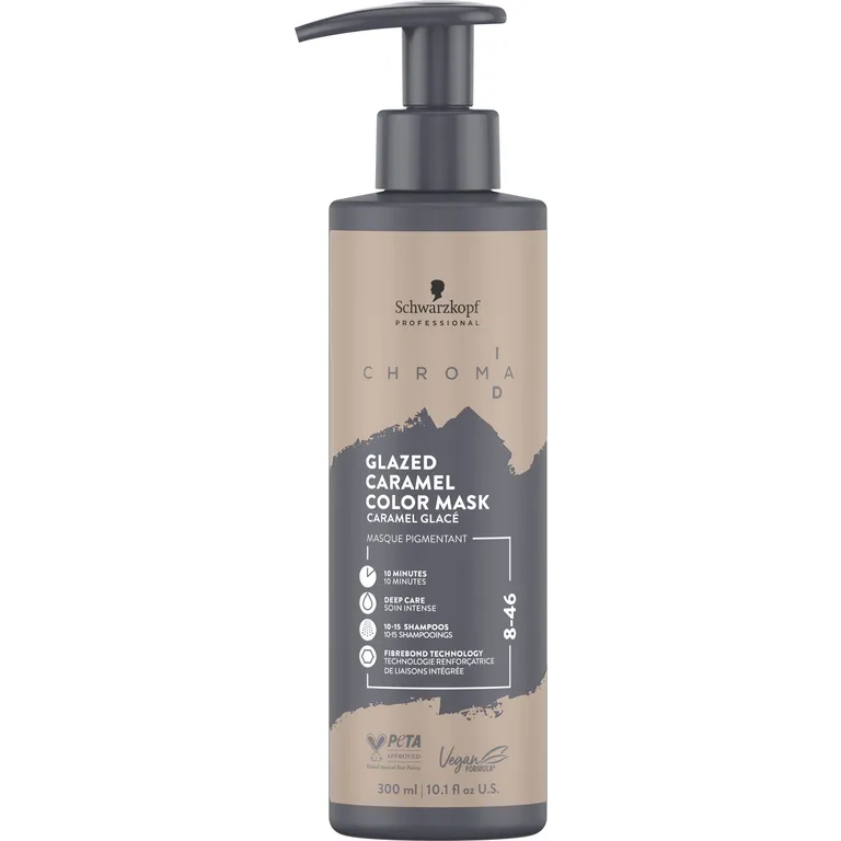 Schwarzkopf Chroma ID Express Bonding Color Mask Glazed Caramel 8-46 300ml