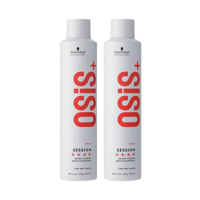 Schwarzkopf OSiS+ Session Extreme Fast Drying Hairspray 300ml Twin Pack