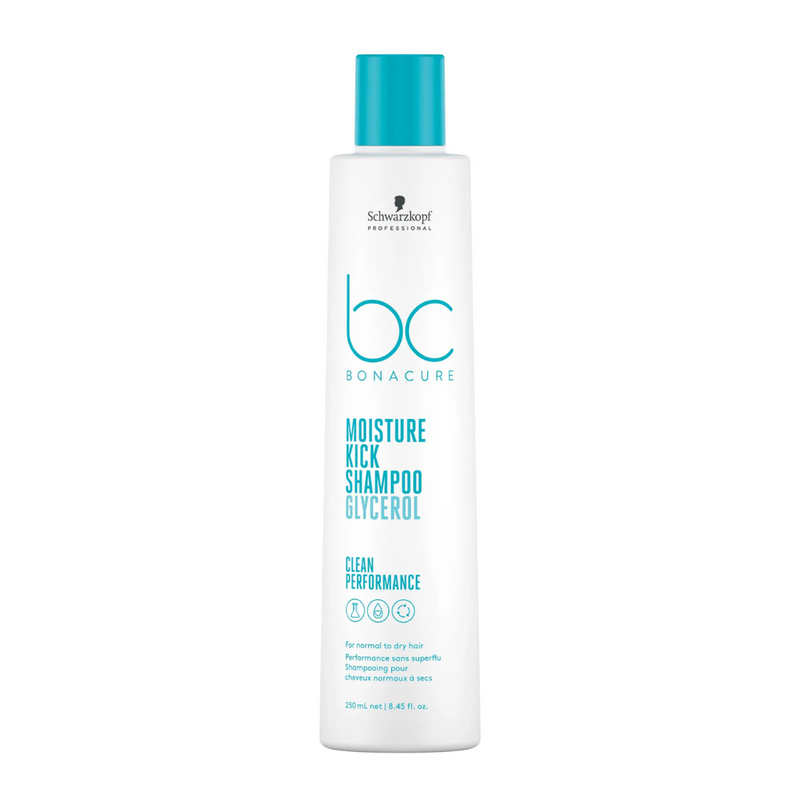 Schwarzkopf BC Clean Performance Moisture Kick Shampoo 250ml