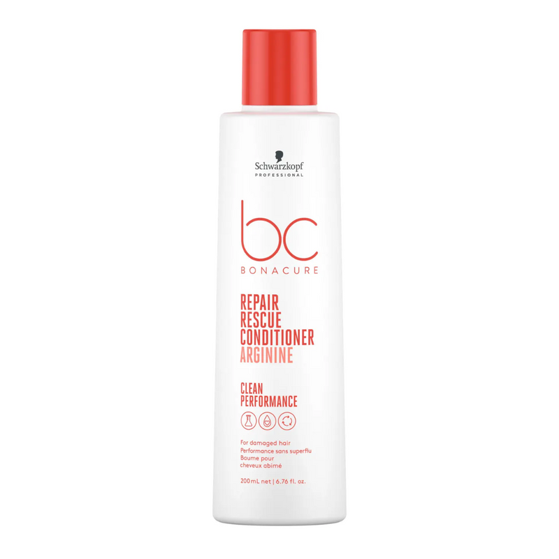 Schwarzkopf Professional BC Clean Performance Repair Rescue Shampoo 250ml & Conditioner 200ml Duo