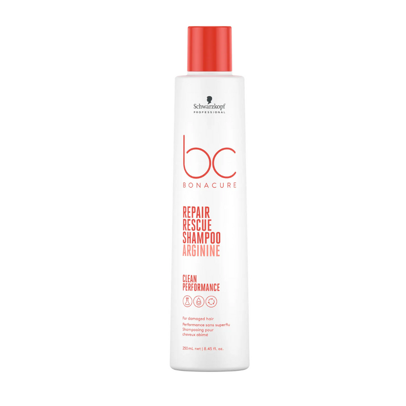 Schwarzkopf Professional BC Clean Performance Repair Rescue Shampoo 250ml & Conditioner 200ml Duo