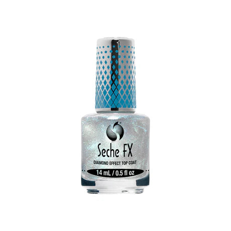 Seche FX Diamond Effect Top Coat Blue 14ml