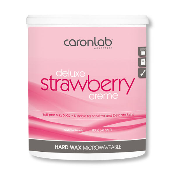 Caronlab Strawberry Creme Hard Wax 800ml