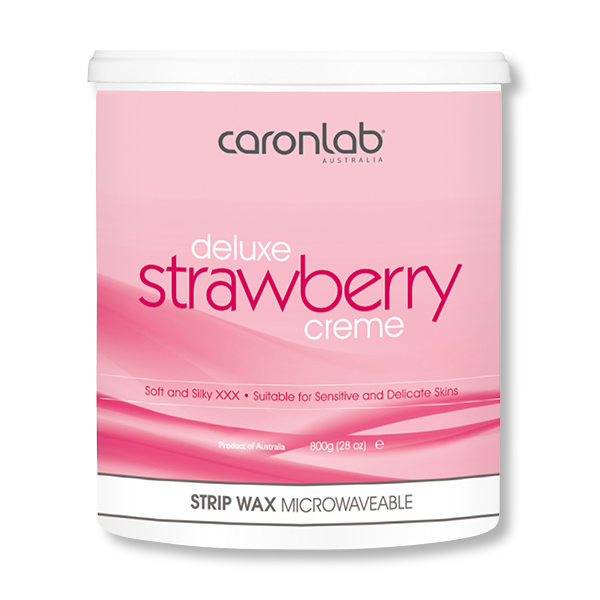 Caronlab Strawberry Creme Strip Wax 800ml