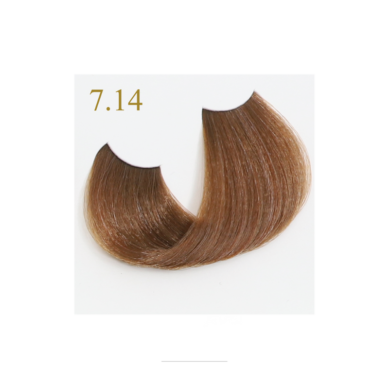 Fanola Orotherapy Keratin Colour 7.14 100ml