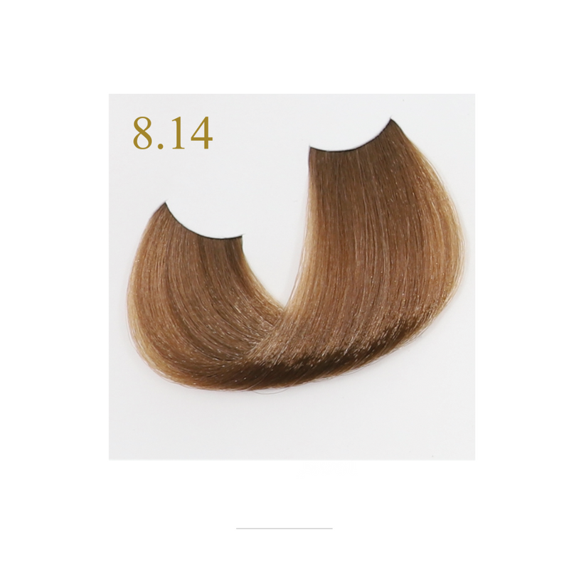 Fanola Orotherapy Keratin Colour 8.14 100ml