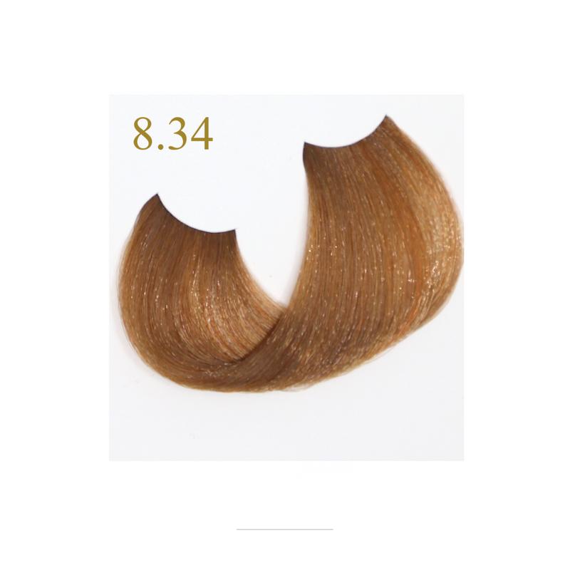 Fanola Orotherapy Keratin Colour 8.34 100ml