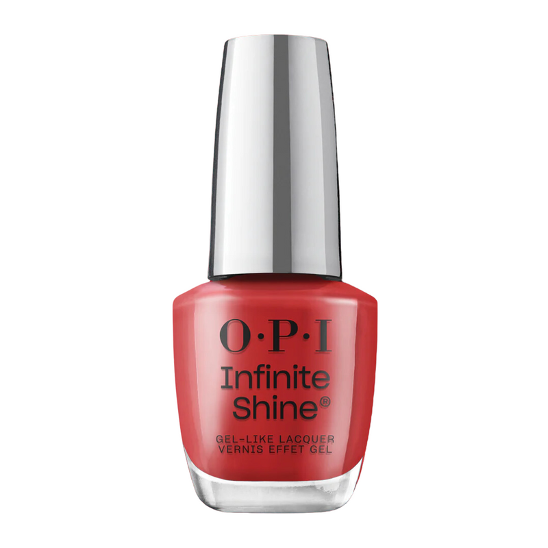 OPI Infinite Shine Nail Polish Big Apple Red 15ml