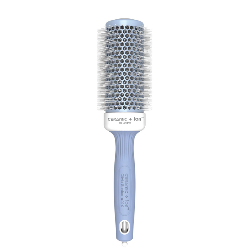 Olivia Garden Ceramic + Ion Pastels Brush 45mm Blue