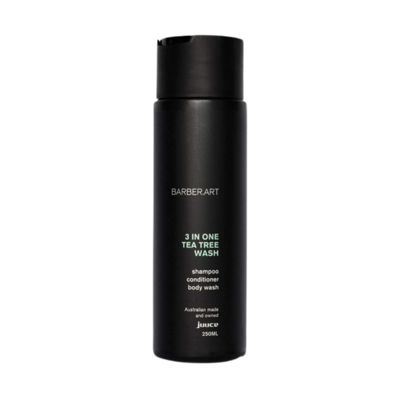 Juuce BARBERART 3 In 1 Tea Tree Shampoo 250ml