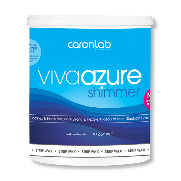 Caronlab Viva Azure Shimmer Strip Wax 800g