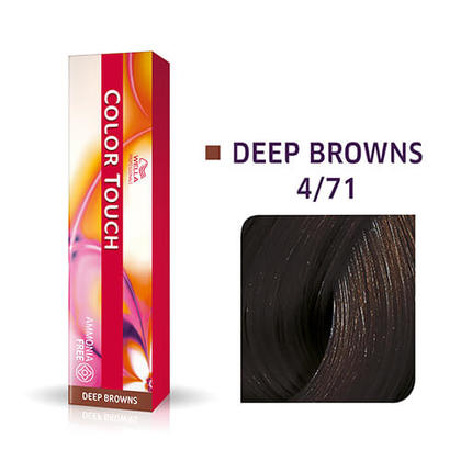 Wella Color Touch Semi Permanent Hair Colour 4/71 60ml