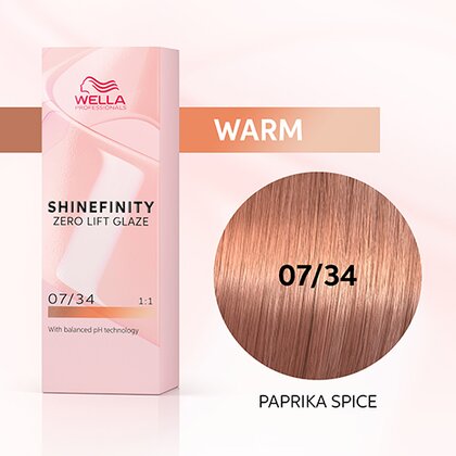 Wella Shinefinity 07/34 Paprika Spice 60ml