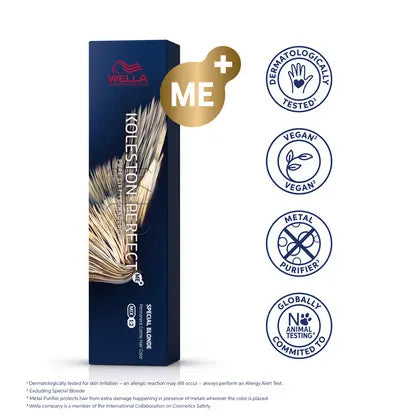 Wella Koleston Perfect Permanent Hair Colour 12/96 Natural-Cendre Violet 60g