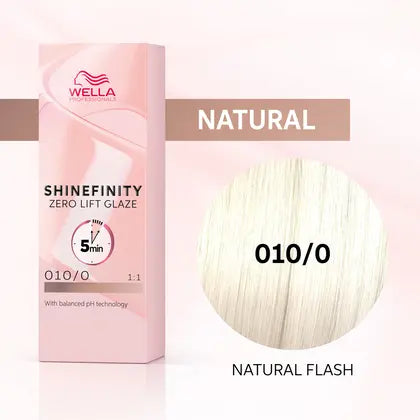 Wella Shinefinity 010/0 Lightest Blonde Natural (Natural Flash) 60ml