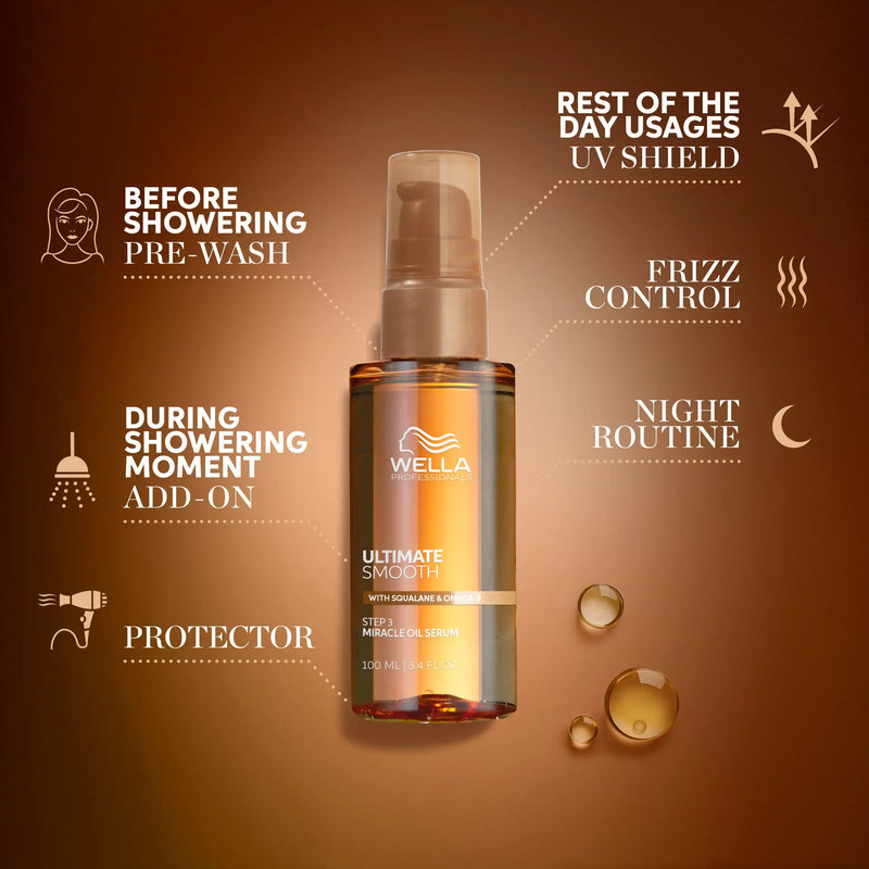 Wella Ultimate Smooth Miracle Oil Serum 100ml