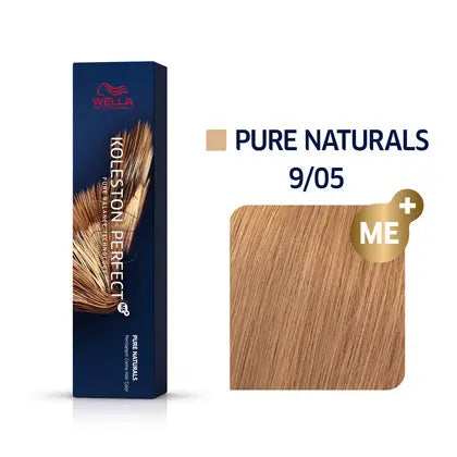 Wella Koleston Perfect Permanent Hair Colour 9/05 Very Light Blonde-Natural Mahogany 60g